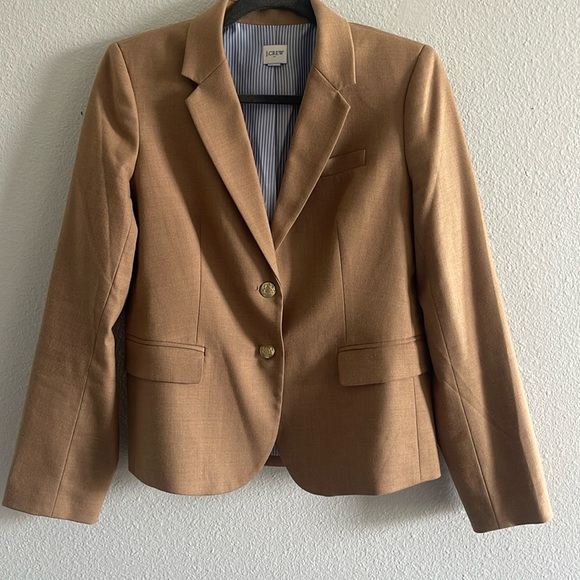 J.Crew Factory Camel Wool Blaze - Picture 4 of 13